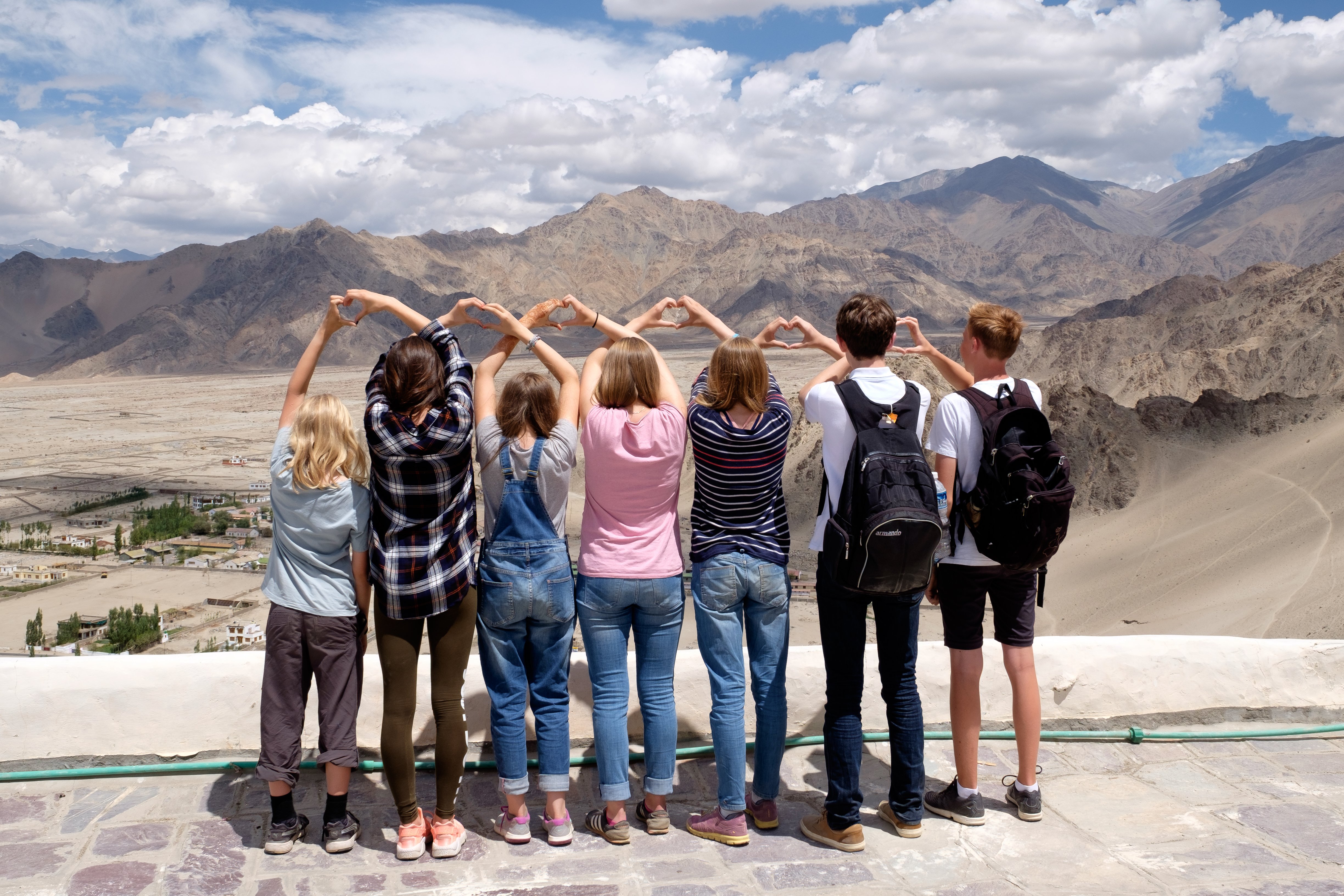 Reisen mit Kindern Tipps - Tipps für Reisen mit Kindern - Gruppe Jugendliche - Ladakh