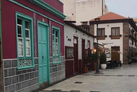 Teneriffa Familienurlaub - Teneriffa for family - kleine Straßen und Restaurants in Puerto de la Cruz