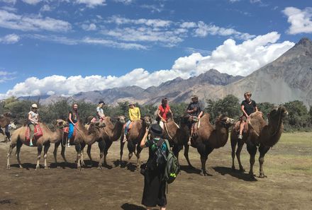 Familienreise Ladakh - Ladakh Teens on Tour - Kamelritt