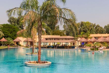 Familienreise Ägypten - Ägypten for family - Maritim Jolie Ville Kings Island Luxor - Pool