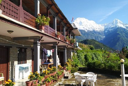 Nepal Familienreisen - Nepal for family - Tea House in Nepal
