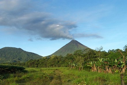 Familienurlaub Costa Rica - Costa Rica for family - Blick auf den Vulkan Arenal