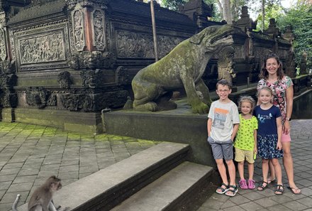 Bali mit Jugendlichen - Java & Bali Family & Teens - Familie im Sacred Monkey Forest Sanctuary