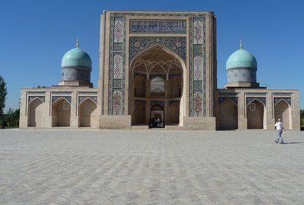 Usbekistan Familienreise - Taschkent - Gebäude Barak-Chan-Medresse