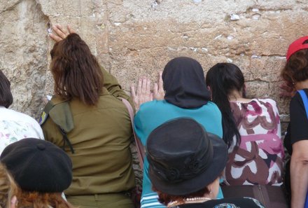 Israel mit Jugendlichen - Israel-Familienreise - Klagemauer