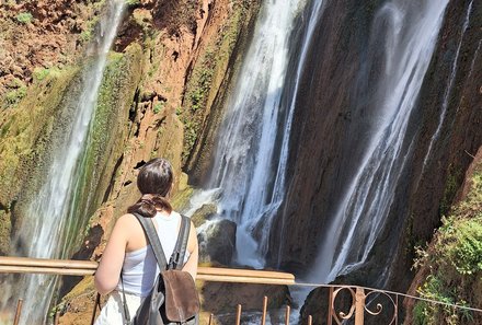 Familienurlaub Marokko - Marokko for family Summer - Wasserfälle Ouzoud Wanderung 