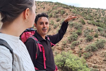 Familienurlaub Marokko - Marokko for family summer - Svenja mit Guide