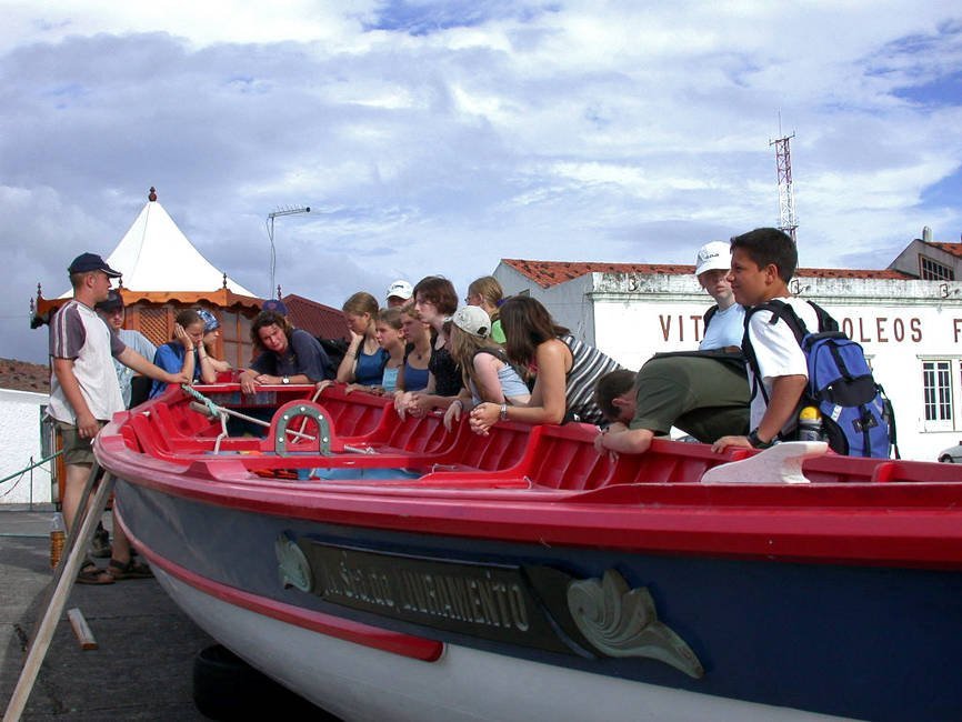Azoren Familienreise - Bootsausflug
