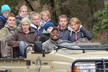 Familienurlaub Südafrika - Preisvorteilen bei Südafrika Familienreise - Safaritour mit lokalem Guide