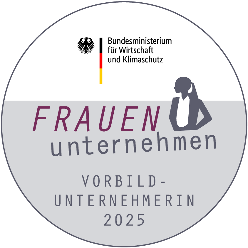 For Family Reisen BMWK Siegel Frauen unternehmen Logo