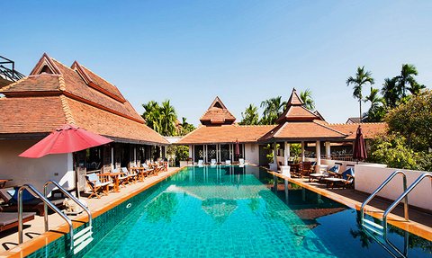 Thailand Reise mit Kindern - Chiang Mai - Bodhi Serene Hotel - Pool
