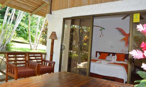 Costa Rica Familienreise mit Kindern - Dominical - Villas Rio Mar Ecohotel - Zimmer