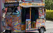 Buntes Mototaxi - Kolumbien Rundreise für Familien
