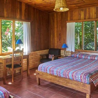 Costa Rica Familienreise mit Kindern - Monteverde - Arco Iris Lodge - Zimmer