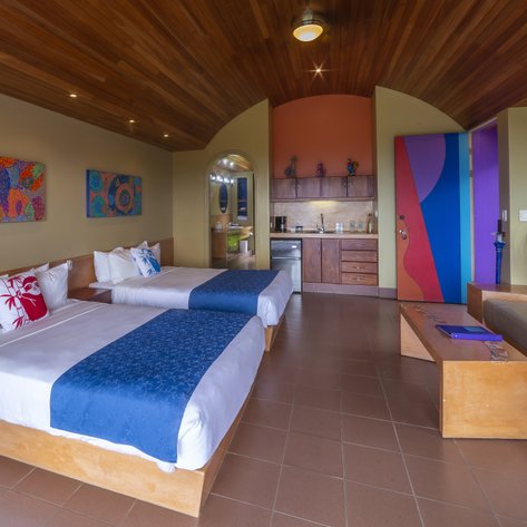 Costa Rica Familienreise mit Kindern - Alajuela - Xandari Resort and Spa - Zimmer