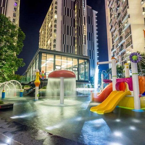 Planschbecken für Kinder im Swiss-Garden-Hotel in Melaka – Malaysia Familienreise