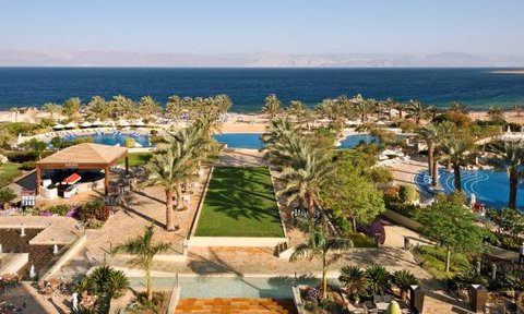 Überblick Anlage Mövenpick Resort Aqaba - Jordanien Familienurlaub