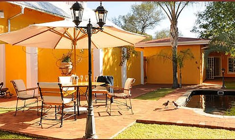 Außenansicht Unterkunft - Namibia Reise mit Kindern