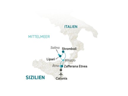Reiseroute Sizilien Family & Teens - 2026