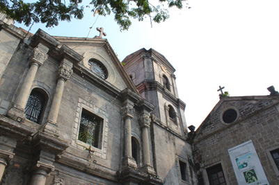 Manila San Agustin Kirche - Philippinen Reise mit Kindern