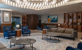 Lobbybereich Hotel Radisson Blu Amman - Jordanien Familienreise