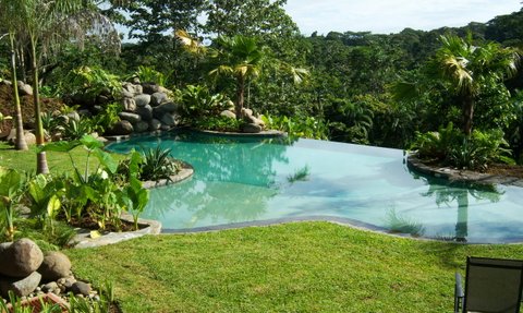 Costa Rica Familienreise mit Kindern - Puerto Viejo de Sarapiquí - Sarapiquí's Rainforest Lodge - Pool