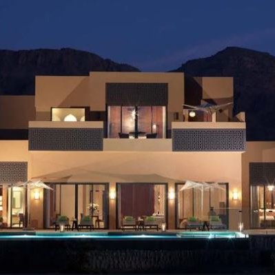 Außenansicht des luxuriösen Anantara Al Jabal Al Akhdar Resort – Oman mit Kindern