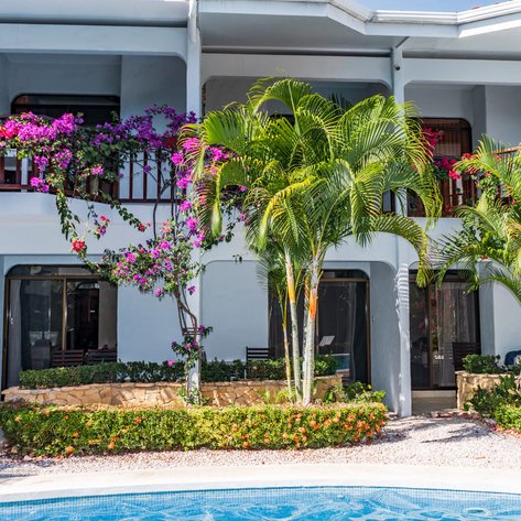 Costa Rica Familienreise mit Kindern - Playa Samara - Hotel Giada - Ansicht