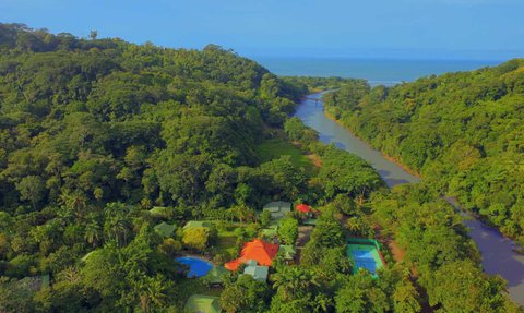 Costa Rica Familienreise mit Kindern - Dominical - Villas Rio Mar Ecohotel - Panorama