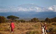 Blick auf Bergkulisse - Kenia for family individuell - Kenia mit Kindern individuell bereisen