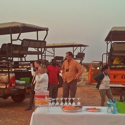 Safari Lange Game Lodge - Namibia Rundreise mit Kindern