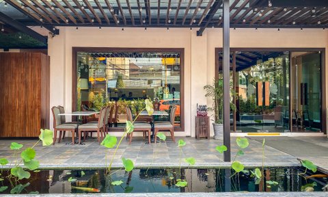 Thailand Reise mit Kindern - Chiang Rai - Le Patta Hotel - Restaurant