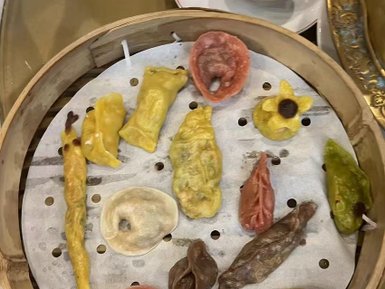 Frisch zubereitete Jiaozi beim Kochkurs – China Reise mit Kindern