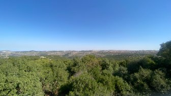 Aussichtsplattform Trekkingtour Rasoun Route - Jordanien Urlaub mit Kindern