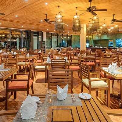 Sri Lanka Familienreise mit Kindern - Negombo - Arie Lagoon - Restaurant