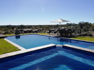 Schlafzimmer Naankuse Lodge - Namibia mit Jugendlichen