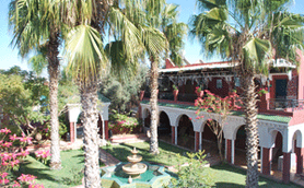 Außenansicht des Hotel Riad L’Arganier d’Or in Taroudant – Marokko Reise mit Kindern