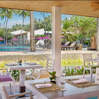 Sri Lanka Familienreise mit Kindern - Bentota - Taala Resort - Restaurant