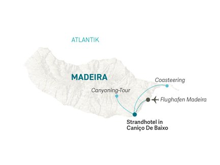 Reiseroute Madeira for family - 2023