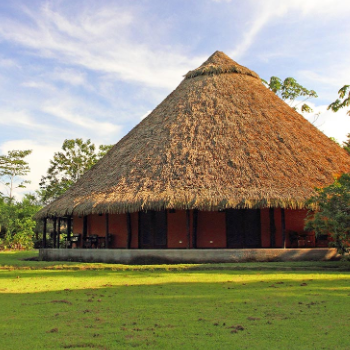 Costa Rica Familienreise mit Kindern - Puerto Viejo de Sarapiquí - Sarapiquí's Rainforest Lodge - Außenansicht