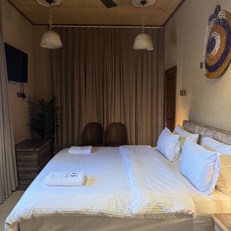 Komfortables Doppelbettzimmer im Hotel Aldar Inn – Oman mit Kindern