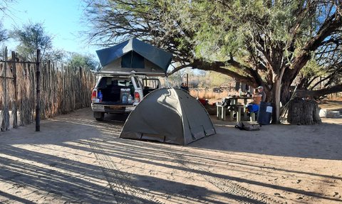Außenansicht Düsternbrook Farm - Namibia mit Kindern