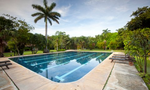 Costa Rica Familienreise mit Kindern - Cañas - Hacienda La Pacifica - Pool