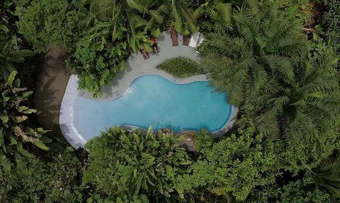 Costa Rica Familienreise mit Kindern - Boca Tapada - Maquenque Eco Lodge Deluxe - Pool