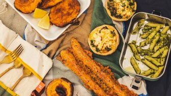 Picknick in der Landschaft der Garden Route – Südafrika Familienreise