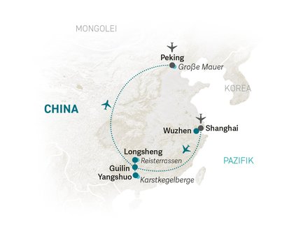 Reiseroute China for family individuell - 2026