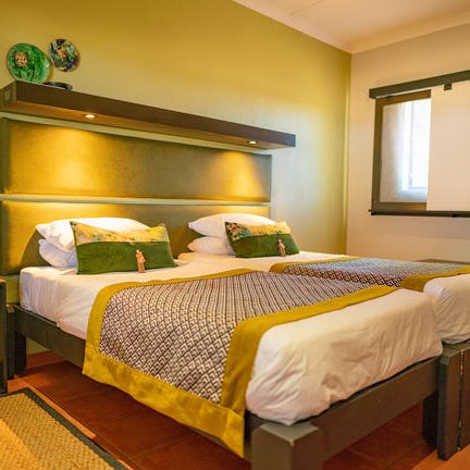 Schlafzimmer Namib Desert Lodge - Namibia mit Jugendlichen