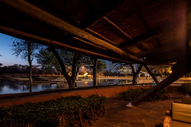 Außenbereich Omaruru Game Lodge - Namibia mit Kindern