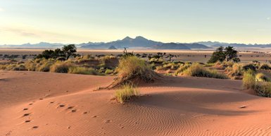 Die Landschaft des NamibRand Nature Reserve - Namibia Urlaub mit Kindern