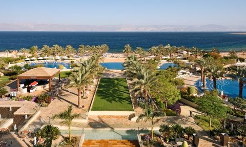 Überblick Anlage Mövenpick Resort Aqaba - Jordanien Familienurlaub